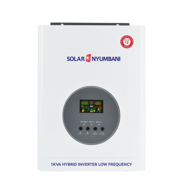 Solar Nyumbani 1kVA  12V Hybrid Solar Inverter