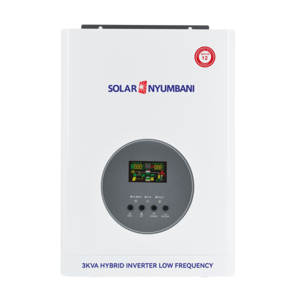 Solar Nyumbani 3kVA  24V Hybrid Solar Inverter