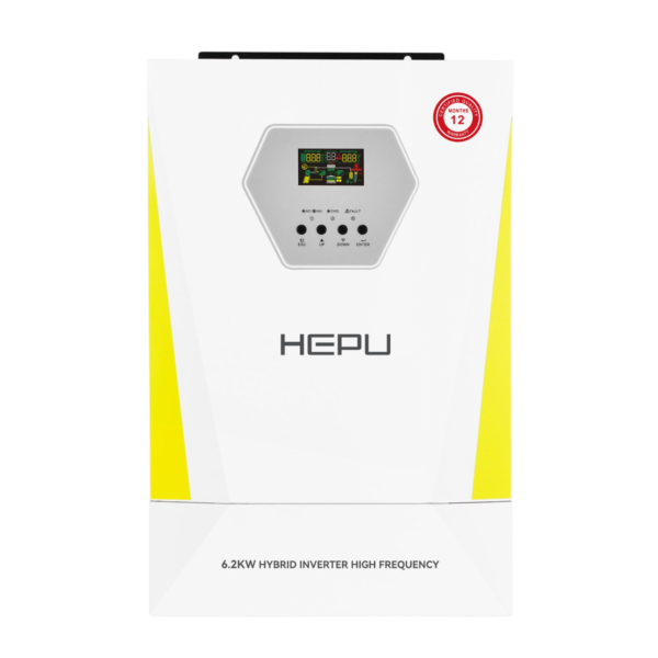 HEPU 6.2kVA 48 V High Frequency Hybrid Solar Inverter